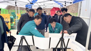 경북도, K-CITIZEN FIRST 프로젝트 발표 후 재해복구사업장 첫 현장 점검