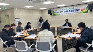상주시청소년안전망 상반기 1388청소년지원단 총회 개최